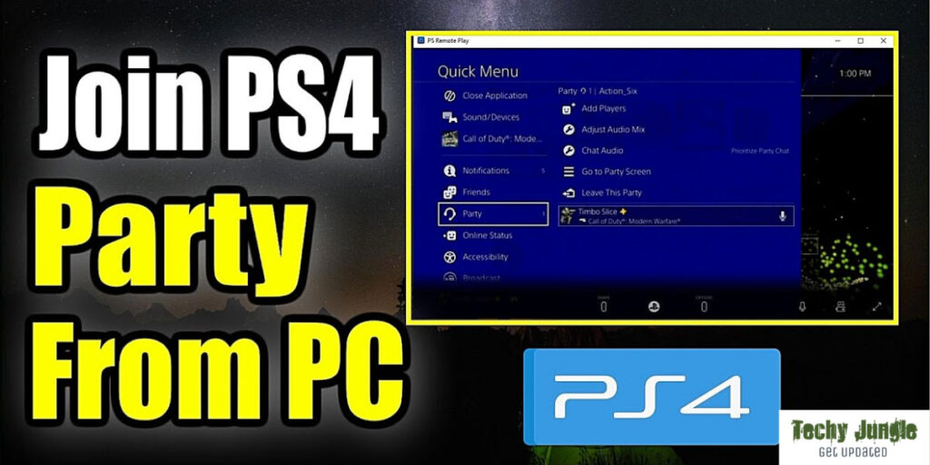 Easy Steps to Join PS4 Party Chat on Pc? Complete Guide