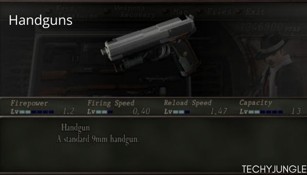 Handguns-in-Resident-Evil-4