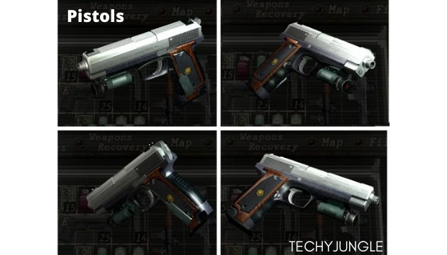 Pistols-in-Resident-Evil-4