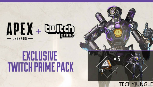 Apex legend reward with twitch prime