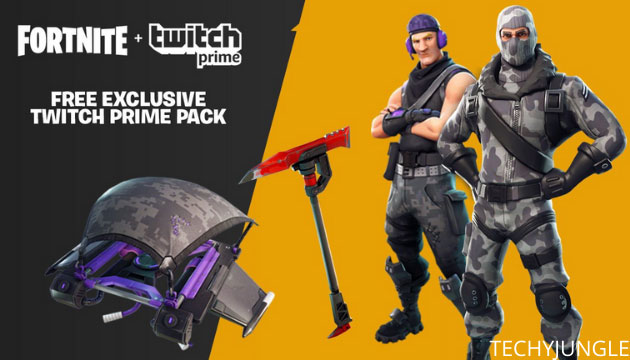 Fortnite skin with twitch