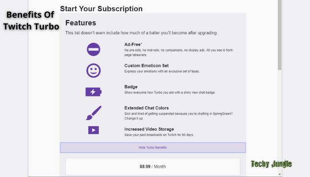 benefits of twitch turbo