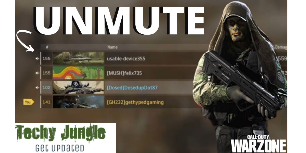 How to Unmute on Warzone