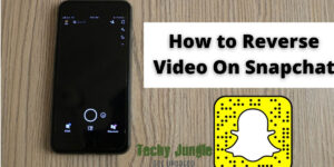 How to reverse video on snapchat