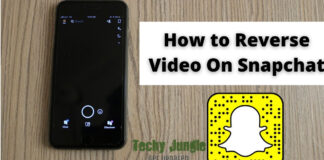 How to reverse video on snapchat