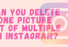 Delete One Picture from Multiple on Instagram