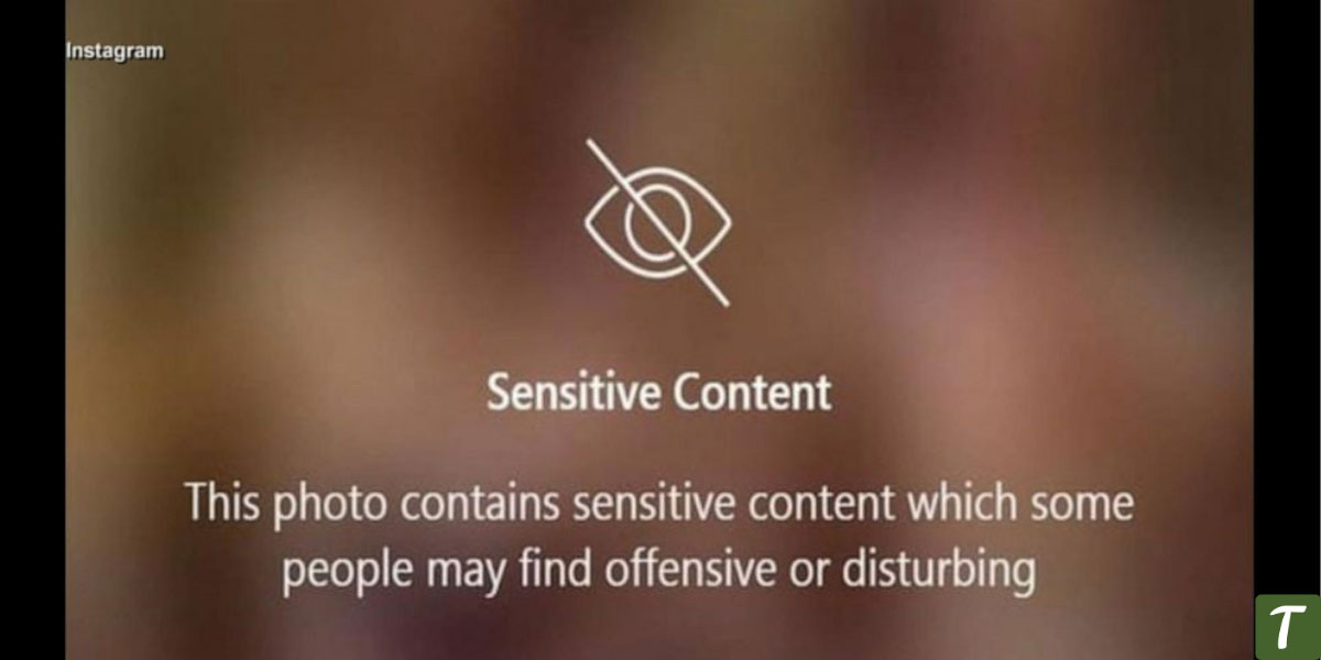 sensitive content insta