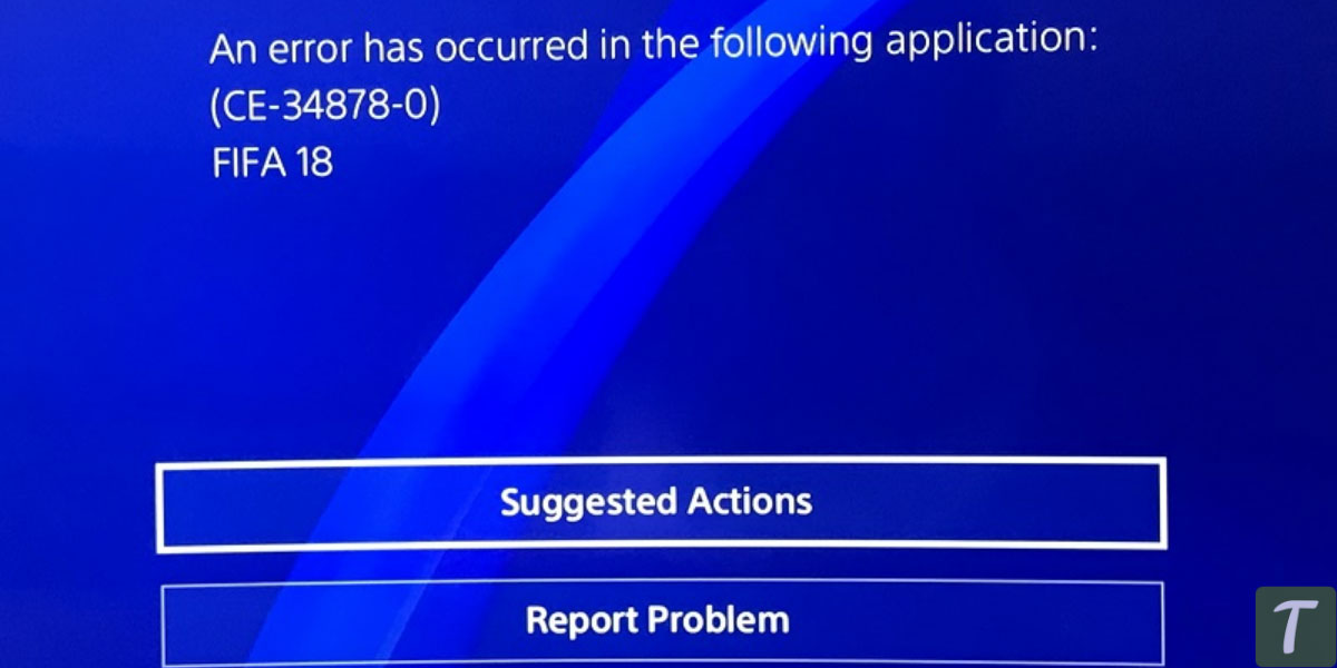 CE-34878-0 error