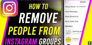 remove someone from an Instagram group chat