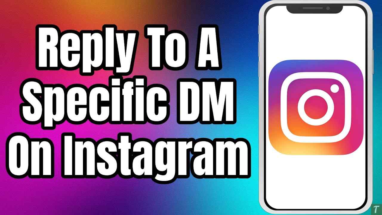 reply to specific DM on instagram