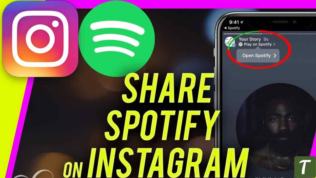 share spotify lyrics on instagram story