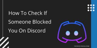 check Someone Blocked You On Discord
