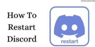 How To Restart Discord