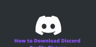 How to download a discord profile picture