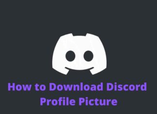How to download a discord profile picture
