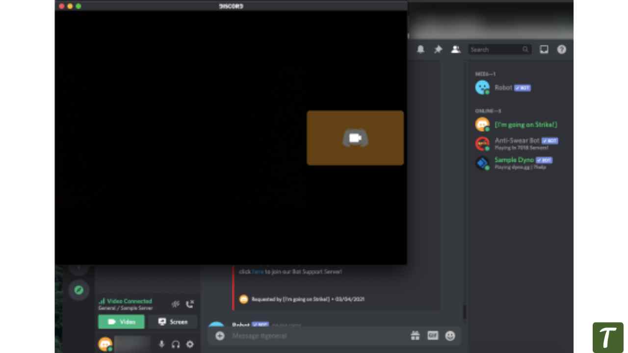 Split Screen on Discord