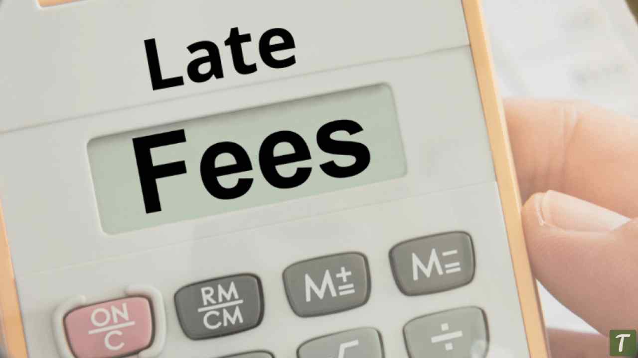 Charge a fee for late cancellations