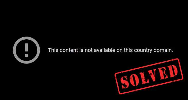 content is not available to your country