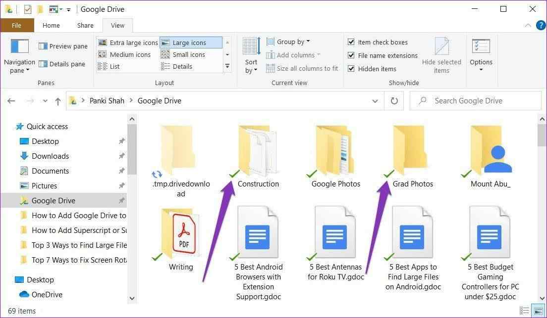 manage google drive from file explorer 