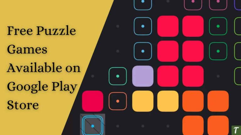 Free Puzzle Games Available on Google Play Store