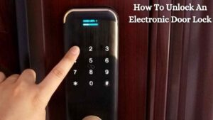 unlock electronic door