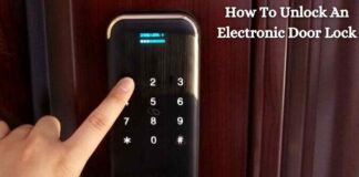 unlock electronic door