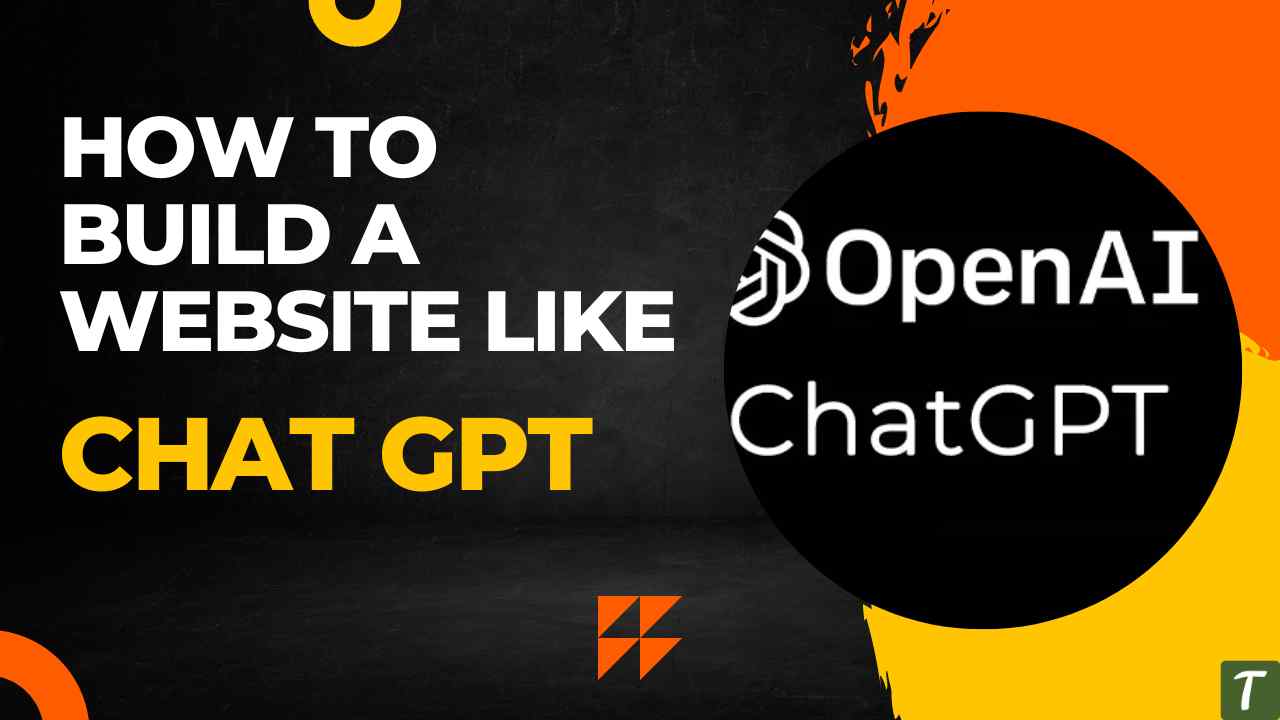 How to Build a Website Like chat gpt
